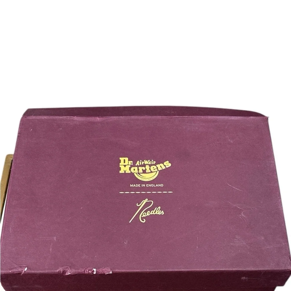 Dr. Martens‎ NWB Size 12US Men's Snaffle Needles Burgundy Leather Chelsea Boots